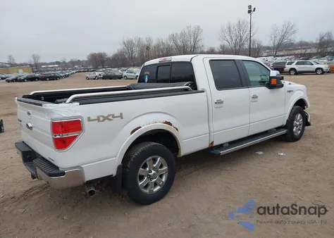 2013 Ford F-150 Lariat из США, поврежденный, VIN 1FTFW1EF1DFA81279